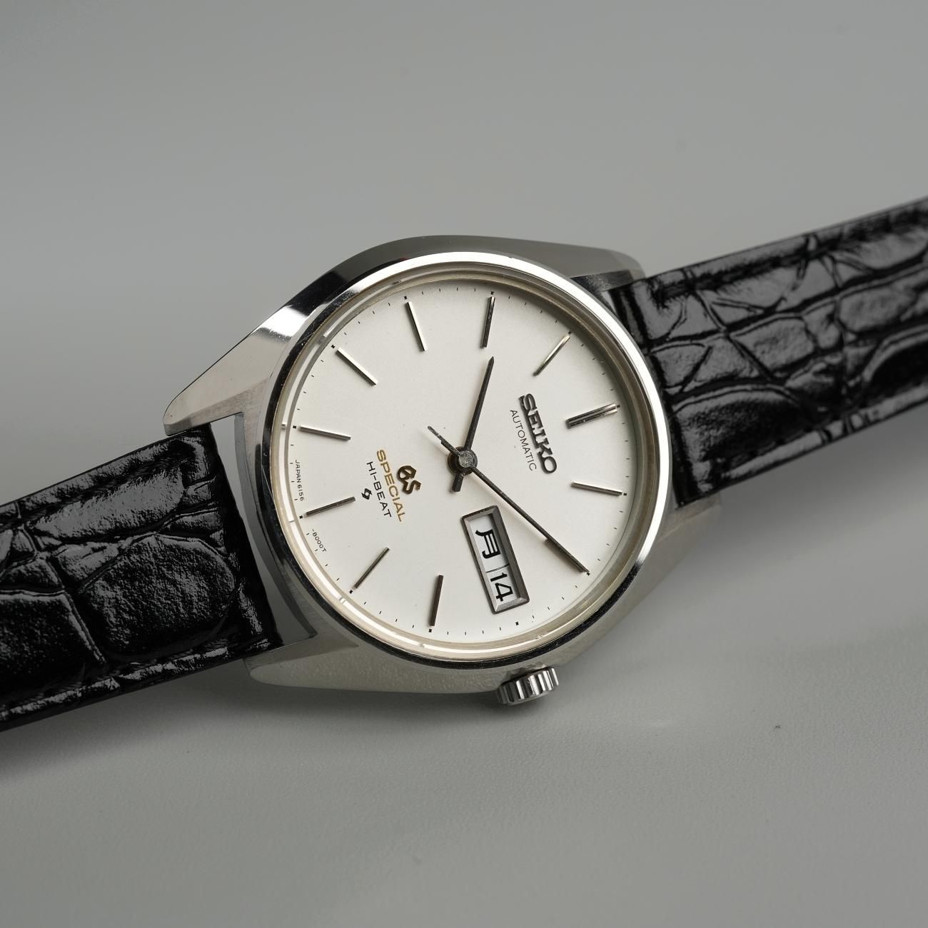 1971年 アンティーク グランドセイコー スペシャル 6156-8000 純正革