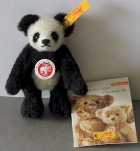 シュタイフ【steiff】 ミニチュア テディベア アルパカ パンダ テッド