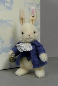 シュタイフ【steiff】ウサギのヴィンセント 不思議の国のアリス 17cm