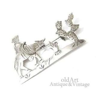 メキシコブローチ - old Art Antique&Vintage