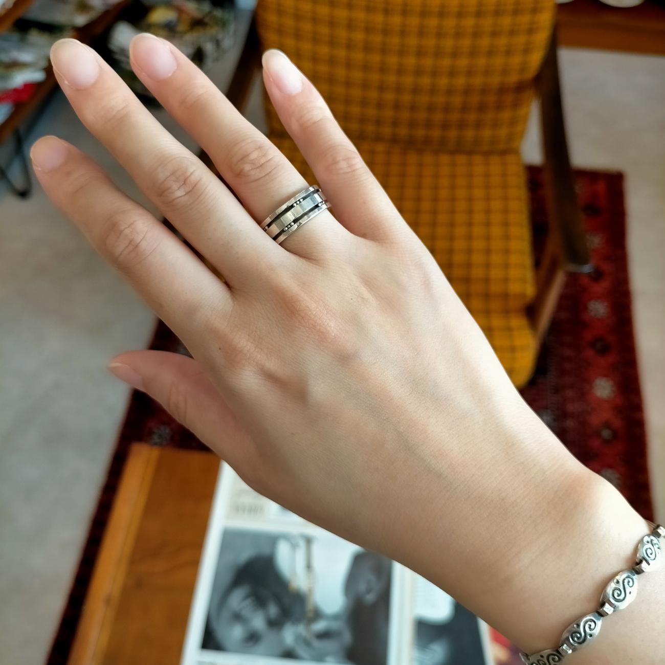 北欧デンマーク製ヴィンテージGeorgJensenジョージジェンセンGroove