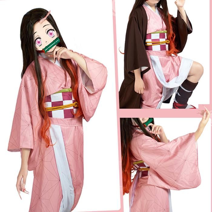 鬼滅の刃 竈門禰豆子 コスプレ衣装