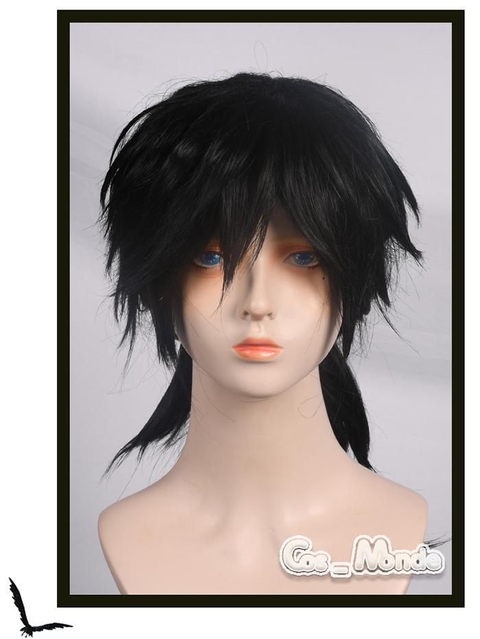 鬼滅の刃 冨岡義勇 コスプレウィッグ