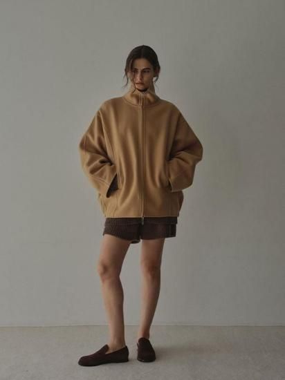 メルトンスタンドネックリバーブルゾン/ETRETOKYO1225602089 - Select