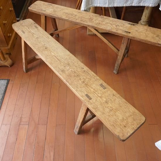 フランス アンティーク 枯れた風合いが素敵なベンチ A - drop antiques