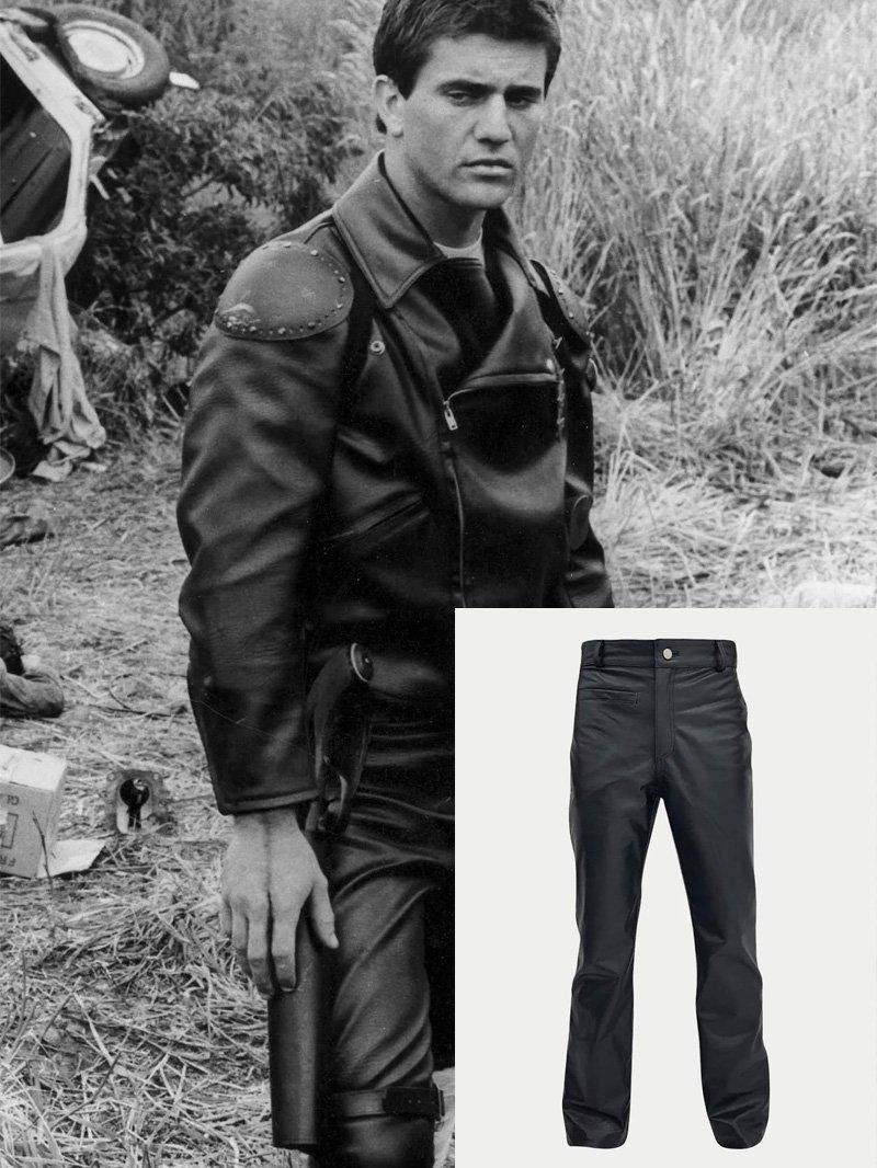マッドマックス「メルギブソン」着用レザーパンツ レプリカ - 映画革