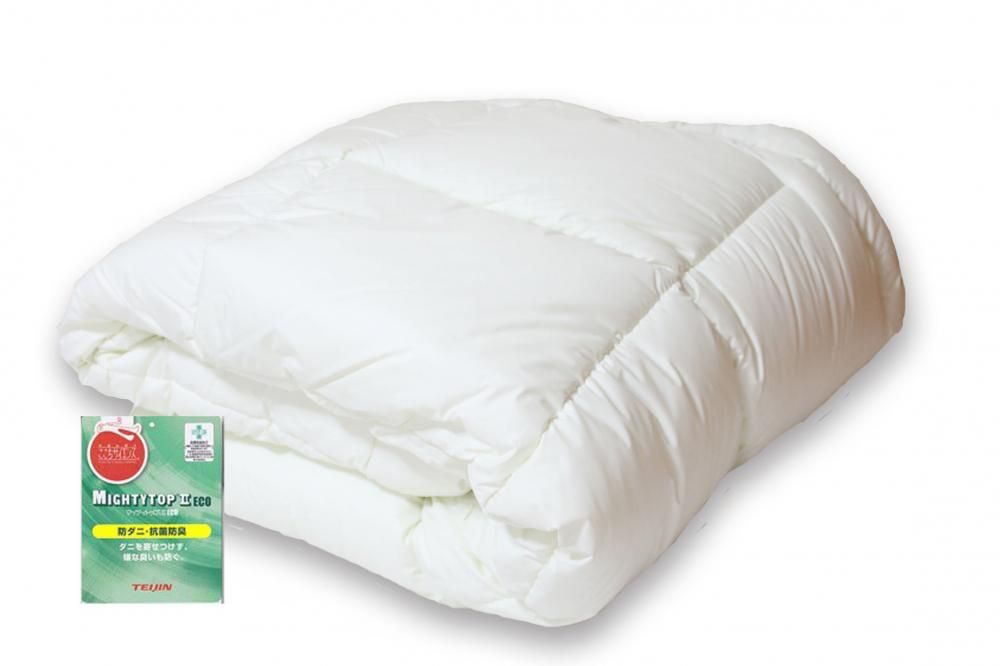 防ダニ・抗菌防臭｜防ダニ 掛けふとん｜テイジン マイティトップ2わた使用