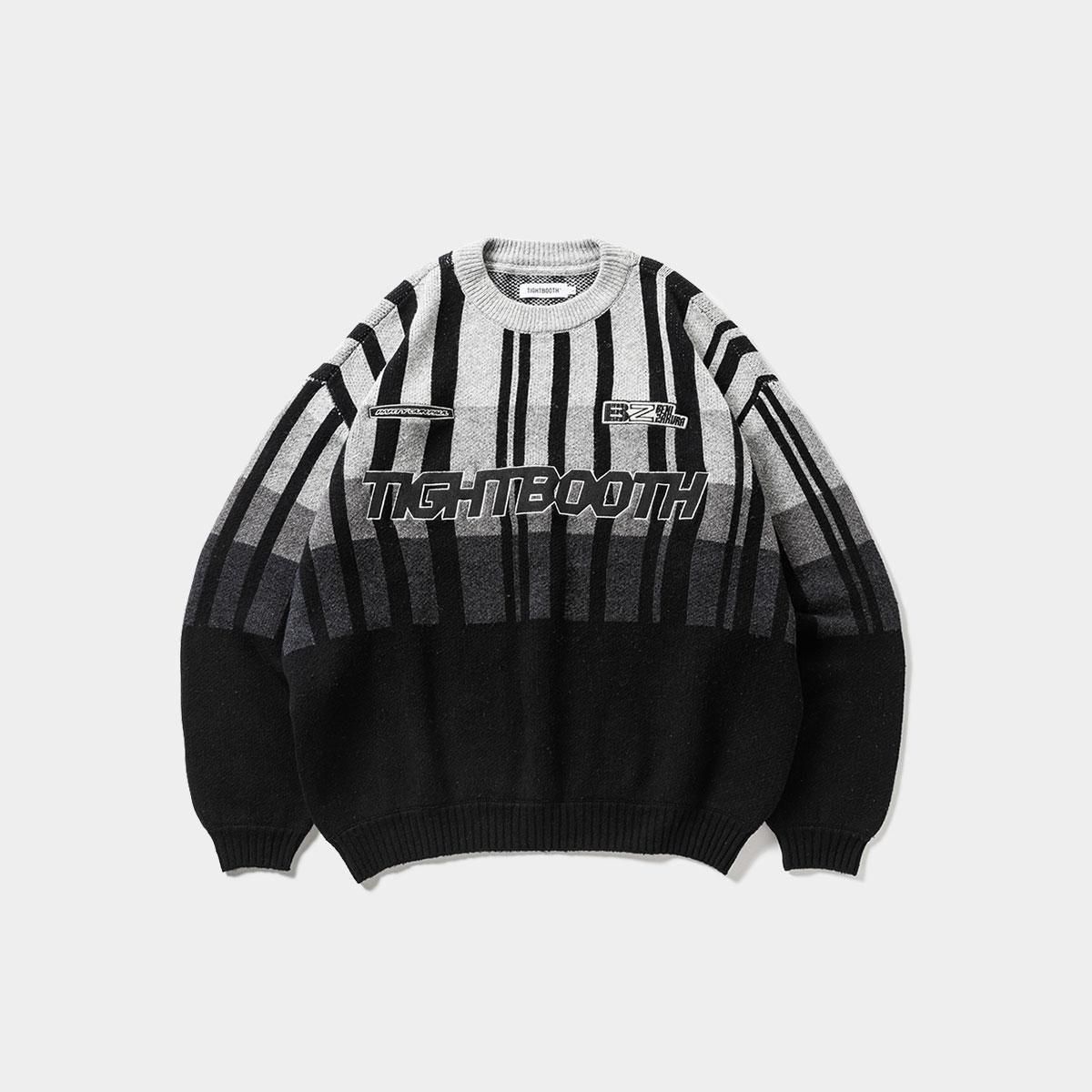 JQ KNIT SWEATER (TIGHTBOOTH x 紅桜) - SHRED