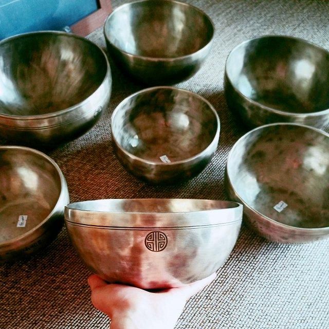 超希少☆初入荷 中サイズ フルムーンボウル シンギングボウル 7