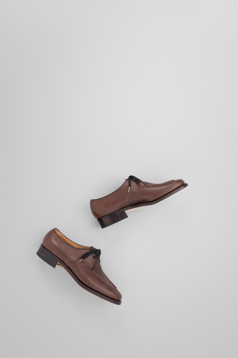 forme][フォルメ][Low shoes][ff-137][Dark brown][レディース][革靴]