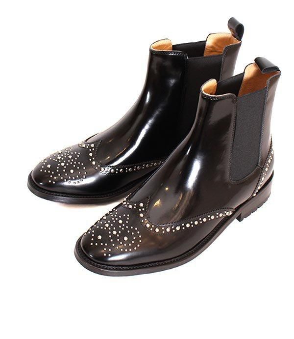 ARTESANOSアルテサノス NSH500H スタッズシューズ サイドゴアブーツ