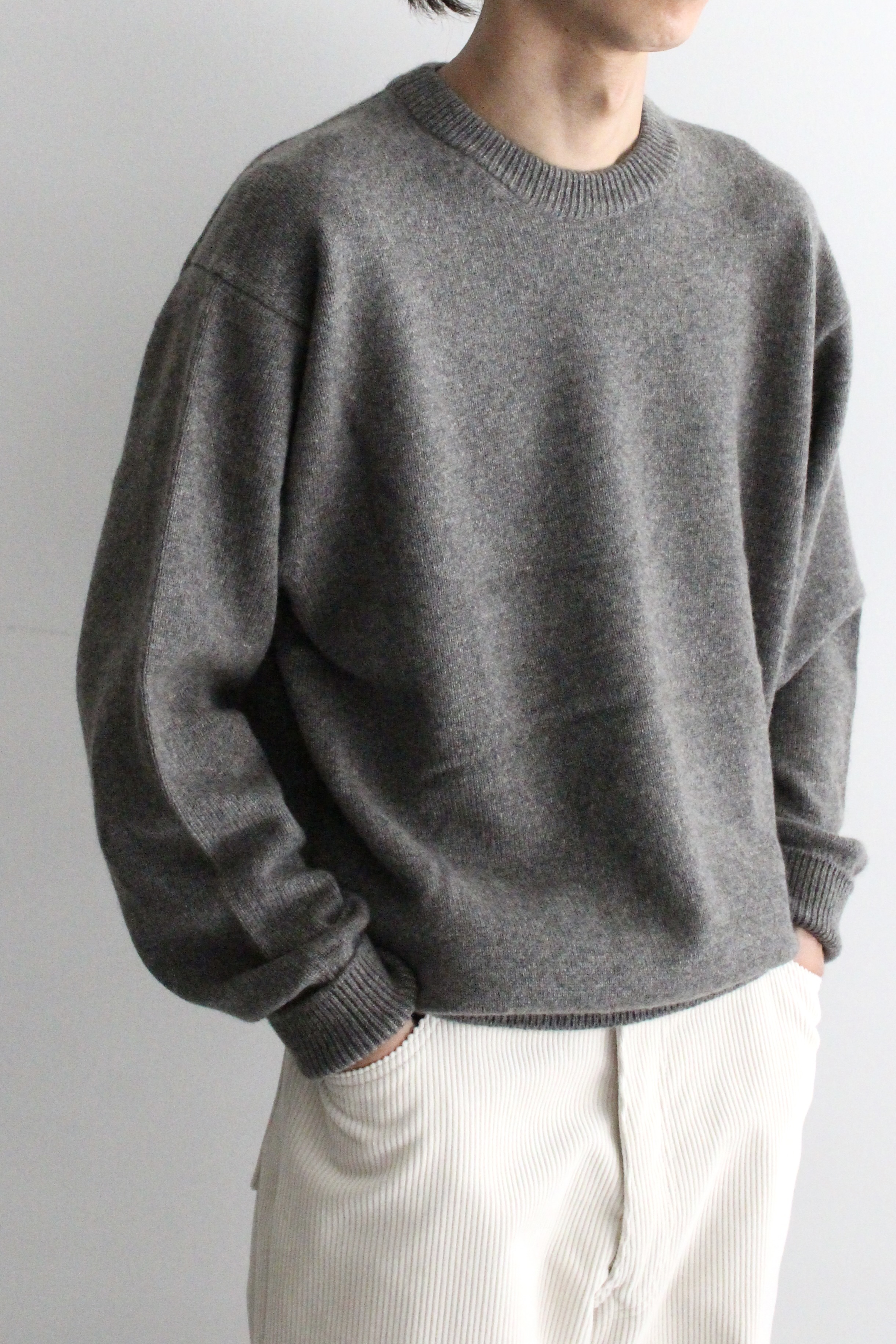 HERILL Golden cash Pullover - Top gray - PURAS