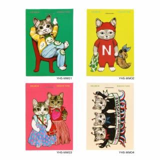 完売】ヒグチユウコ マスキングテープ YH9-TP30 アソート（4個セット）