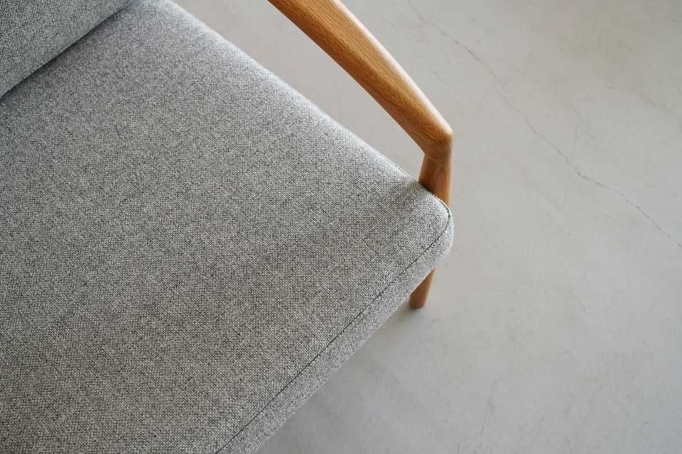 Paper Knife Sofa 1seat (oak x 65-130) - Kai Kristiansen - CARGO