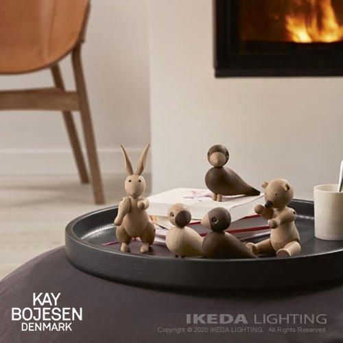 ウサギ 木製フィギュア ｜ カイ・ボイスン デンマーク 【 IKEDA