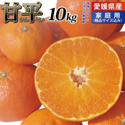 愛媛県産 甘平 精品10kg（M～4L混み） - きなはいやインターネット店
