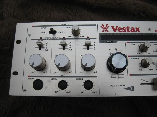 限定1台セール品 VESTAX PMC-250 ロータリー化モデル EQパーツ等交換