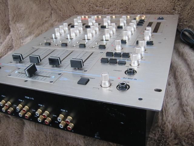 VESTAX PMC-55 全CHフェーダー新品交換・入力RCAジャック新品済み