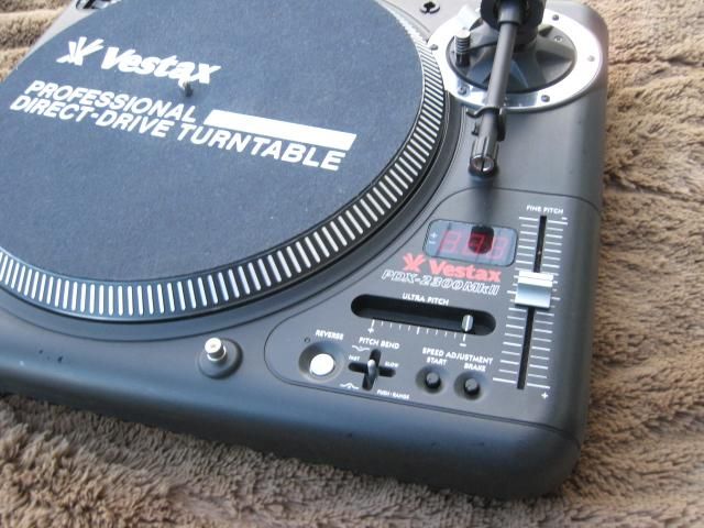 動作未確認】Vestax PDX-2300 ターンテーブル 動作未確認】Vestax PDX