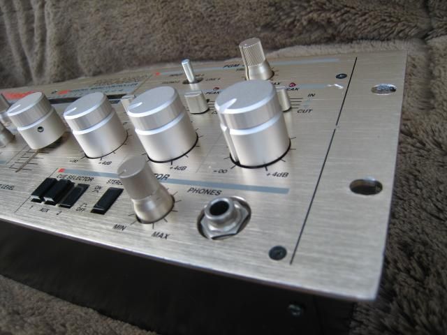 VESTAX PMC-250 ロータリー仕様 EQパーツ交換済 マイクCH除去済