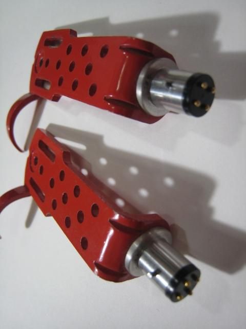 中古 PICKERING ヘッドシェル2個セット (赤 / レッド） - レギュラー