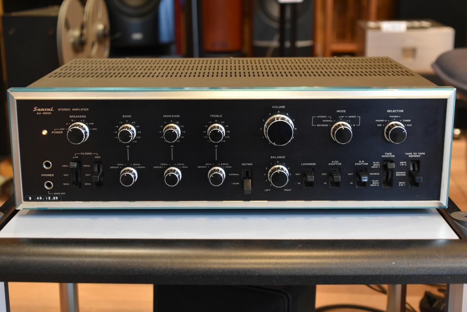 名機 SANSUI AU-9500 整備済 完売 - 鹿児島オーディオ