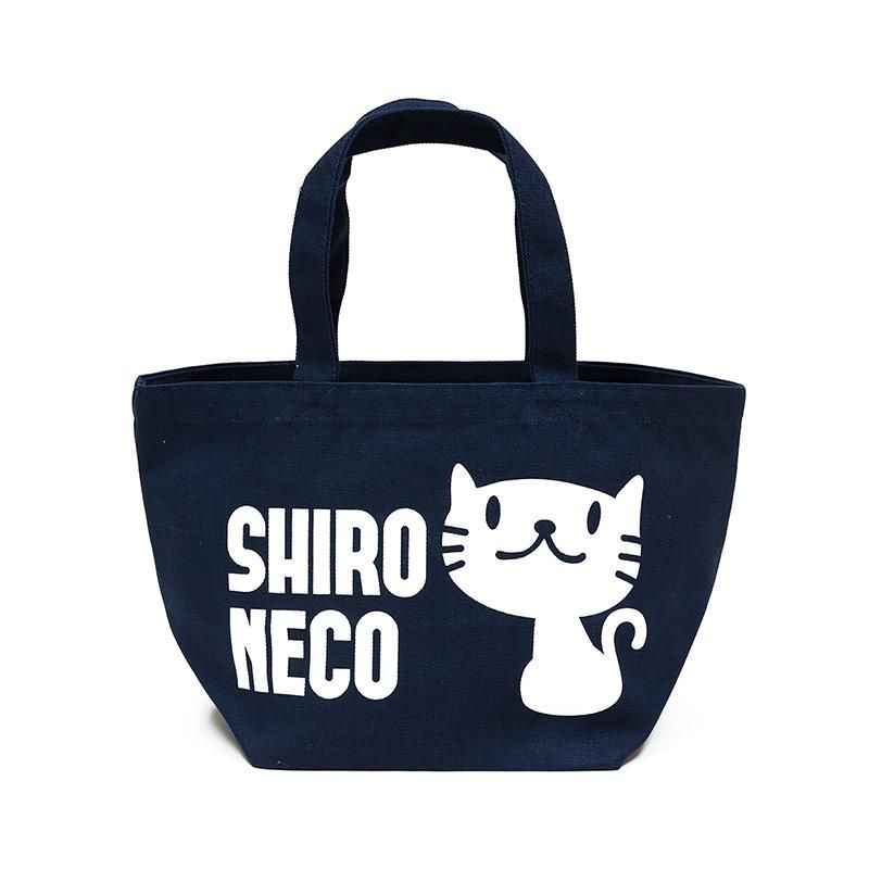 トートバッグ ミニトートバッグ メンズ レディース 猫 しろねこさん