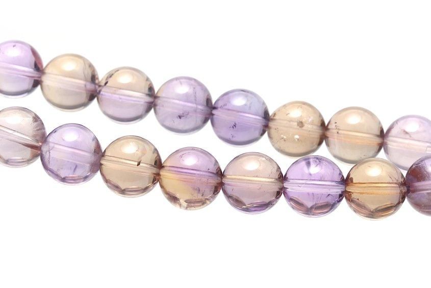 バイカラーアメトリンブレスレット【10.5mm】AMTPT-008｜自分自身の