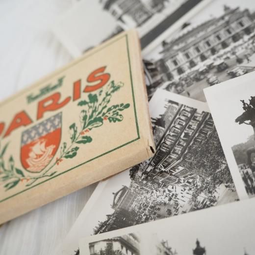 フランス アンティーク スーベニア フォトカードセット CAP（パリの