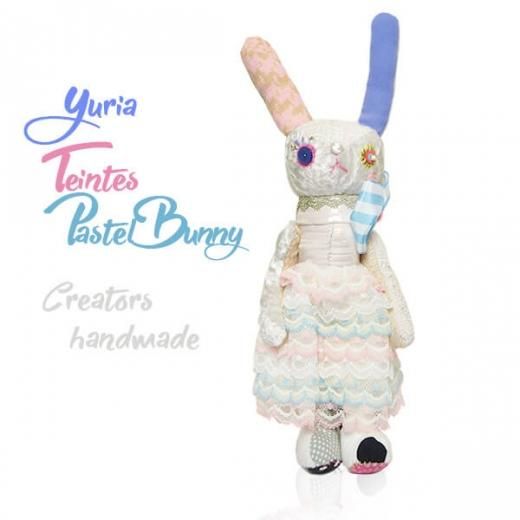 バニー ハンドメイド ぬいぐるみ【teintes pastel タント パステル