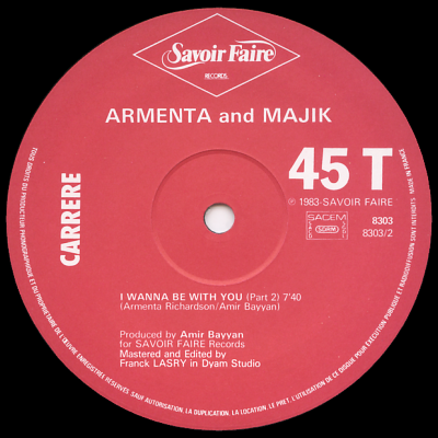 ARMENTA & MAJIK - I Wanna Be With You - DISCO ≧ CLUB MUSIC