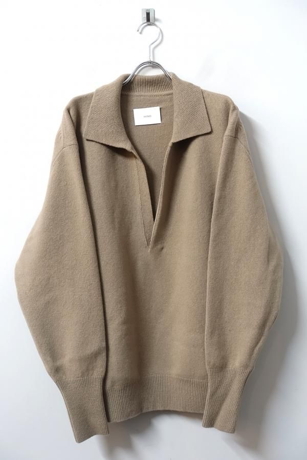 ssstein(シュタイン)/EXTRA FINE WOOL KNIT SKIPPER LS/BEIGE 通販