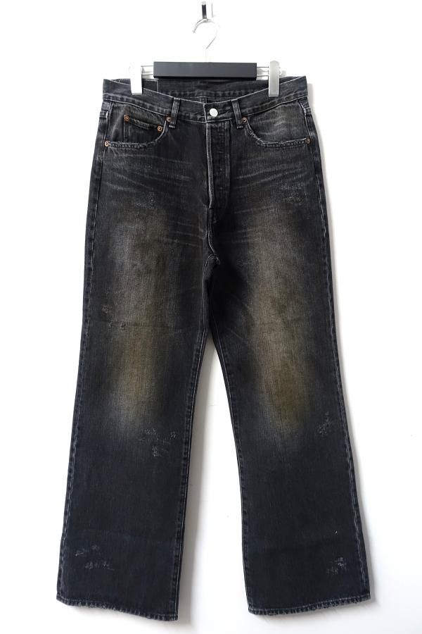 ssstein(シュタイン)/FLARE DENIM JEANS/BLACK 通販 取り扱い-CONCRETE