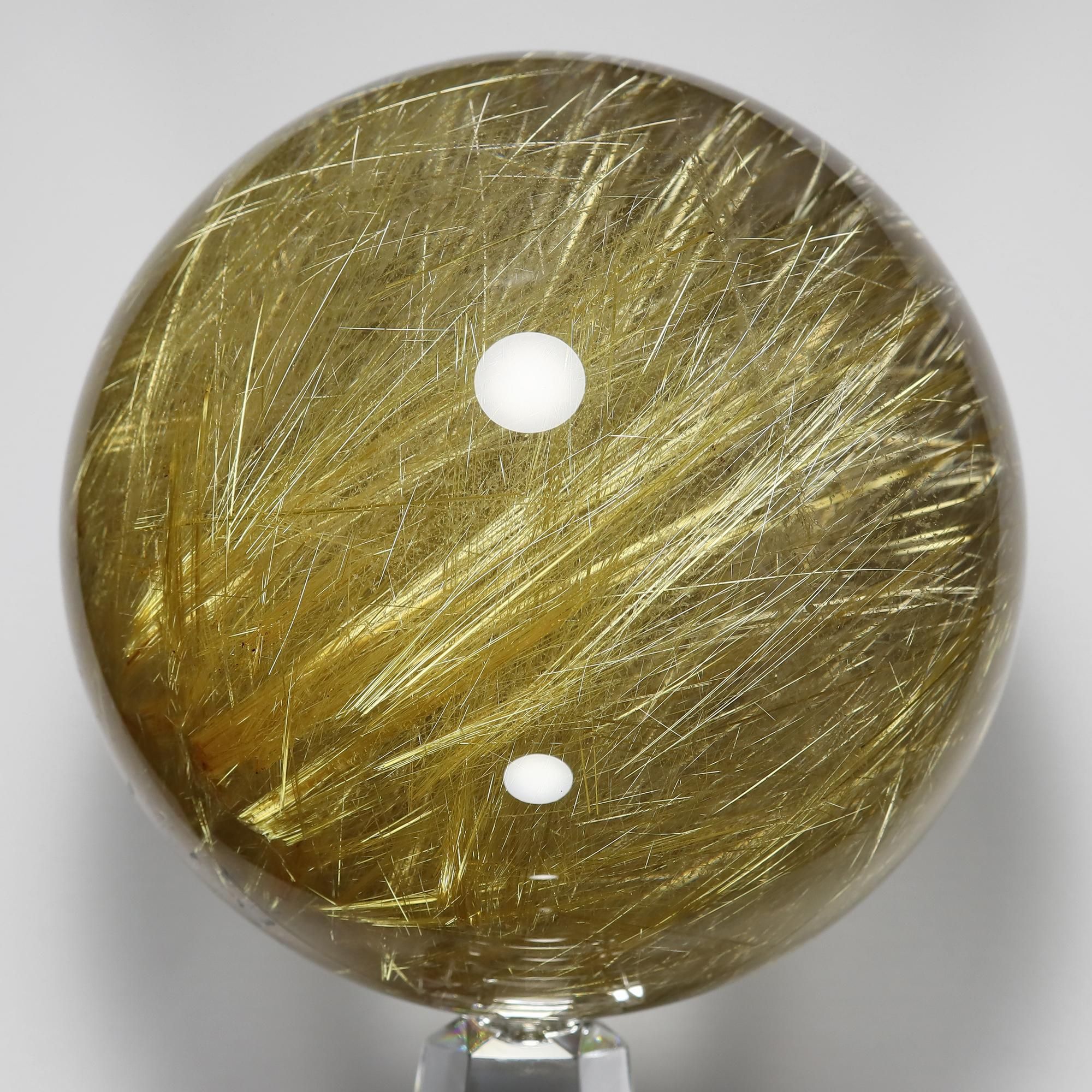 最高峰/歴代最大サイズ】プレミアム タイチンゴールドルチルクォーツ