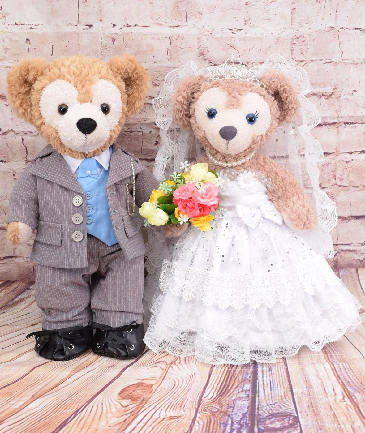 ダッフィー＆シェリーメイ|ウエディングコスチューム - ダッフィー