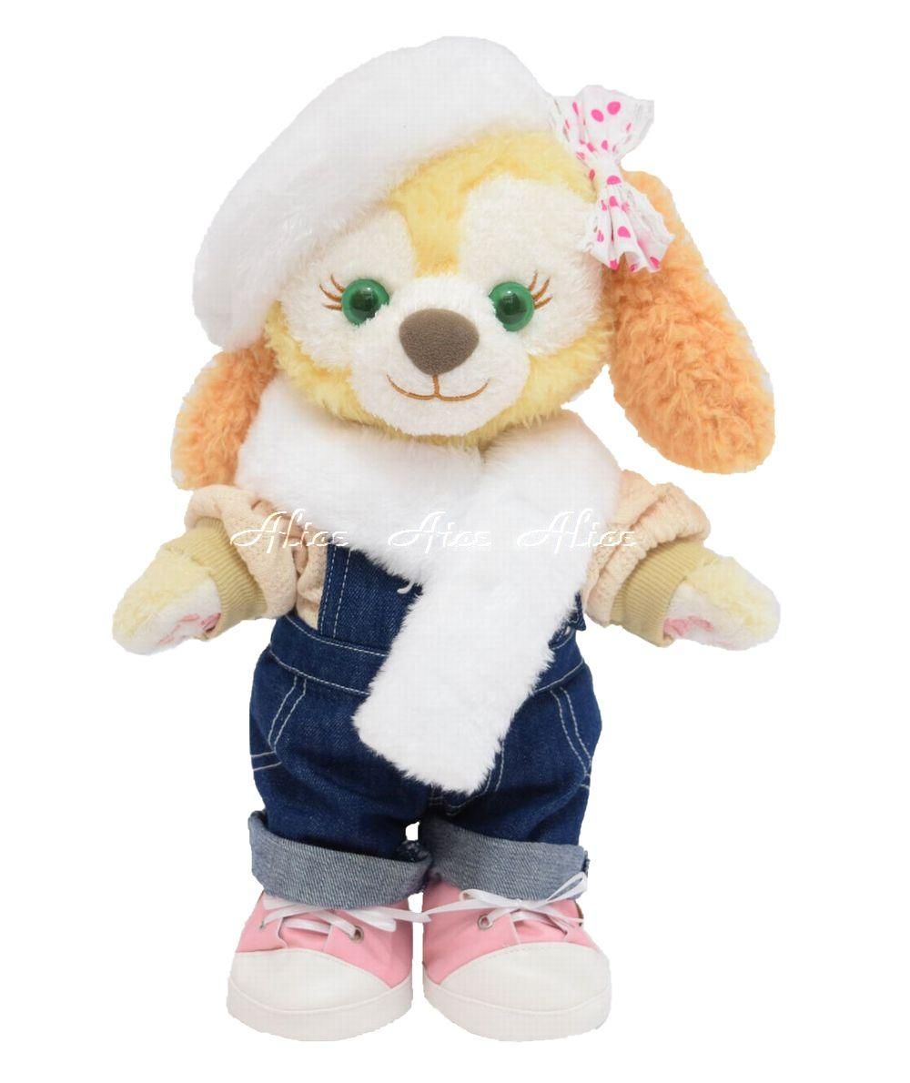 クッキー・アンSサイズ用,オーバーオール,ホワイトコーデ｜ダッフィー