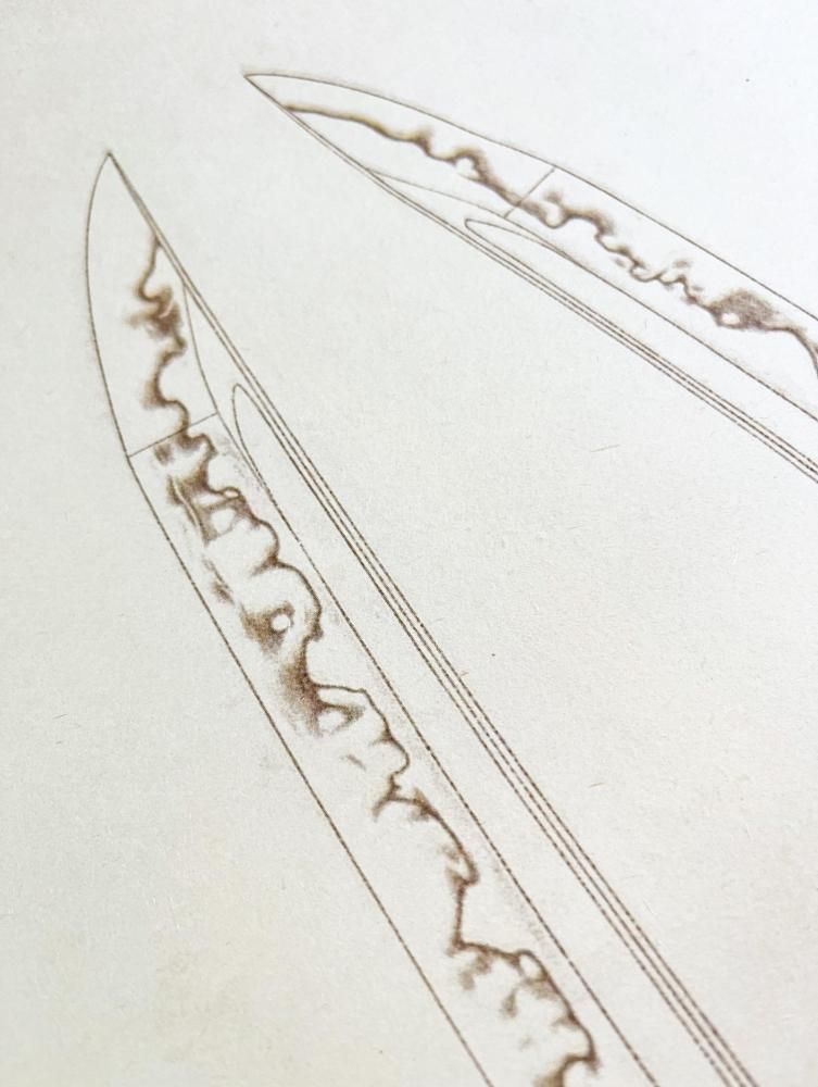 本作長義 押形ポスター - 徳川美術館オンラインショップ