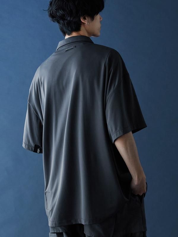GOOPiMADE - “GNV-07“ Soft Box Polo Shirt - SHINKIROU1.0