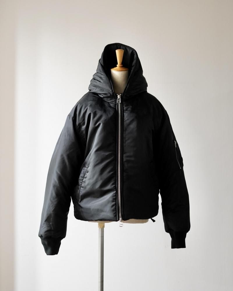 Cropped Hood Bomber - IDIOME | ONLINE SHOP 熊本のセレクトショップ