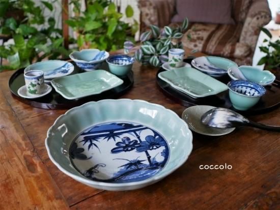 アンティーク器 古い和食器(印判手・染付・染錦) 和食器通販「暮らしの