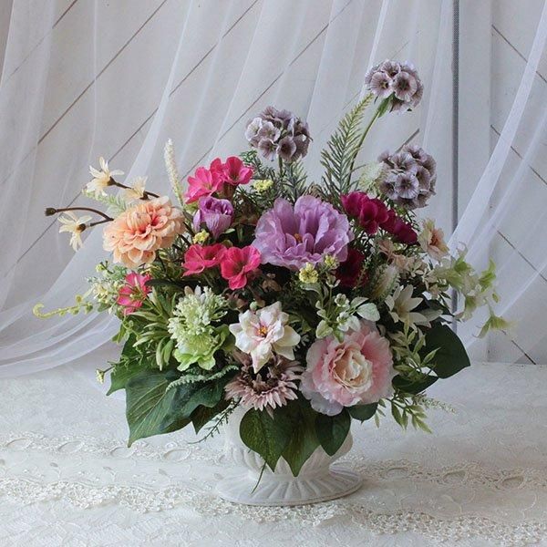 シャイニー・アレンジメント◇アーティフィシャルフラワー - 造花