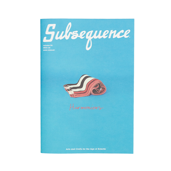SUBSEQUENCE MAGAZINE VOL.6-サブシークエンスマガジン-visvim