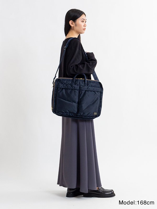 TANKER 2WAY DOCUMENT BAG W zip-タンカー2ウェイドキュメントバッグ