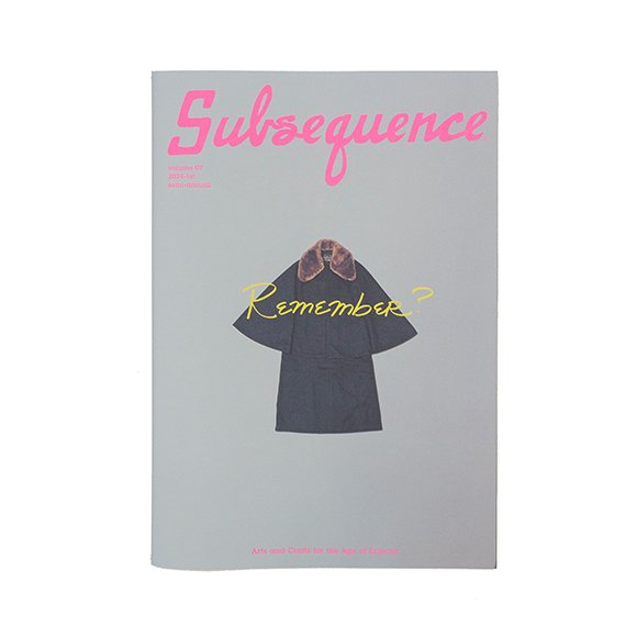 SUBSEQUENCE MAGAZINE VOL.7-サブシークエンスマガジン-visvim