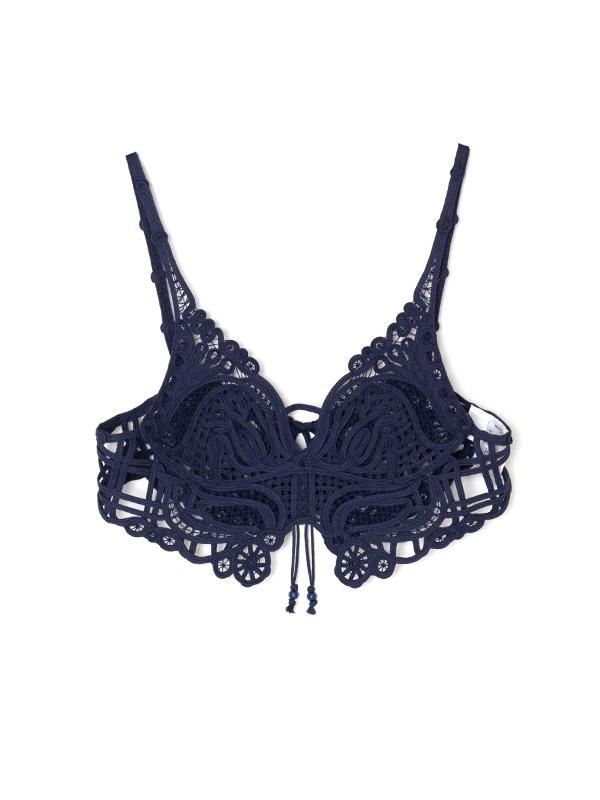 Cording Embroidery Vest-コーディングエンブロイダリーベスト-Mame