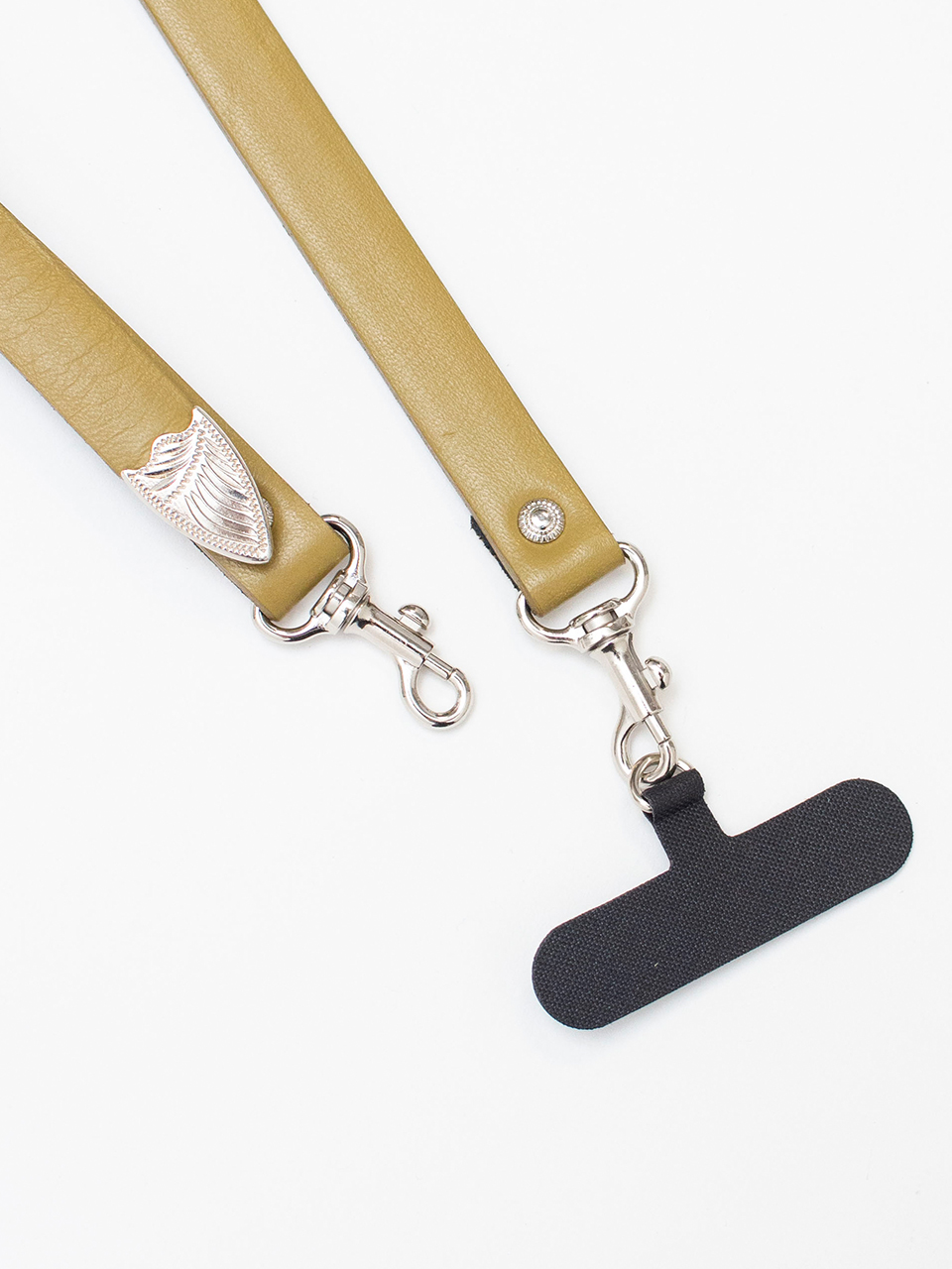 Leather braid phone strap-レザーブライドフォンストラップ-TOGA TOO