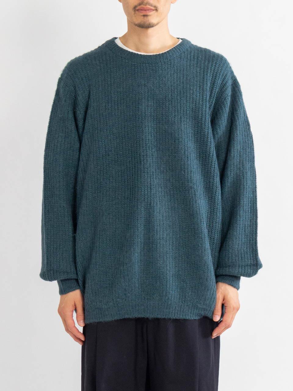 CREW NECK KNIT-クルーネックニット-URU（ウル）通販| stcompany
