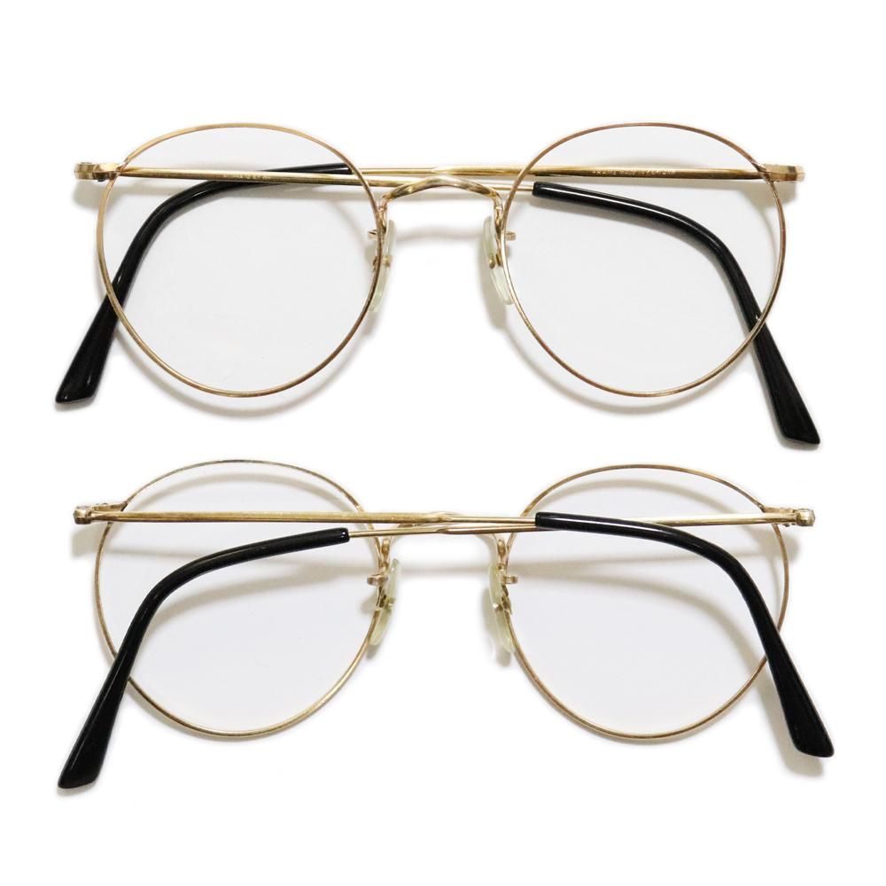 Deadstock】Vintage 1970's Algha Works 12KTGF Panto Round