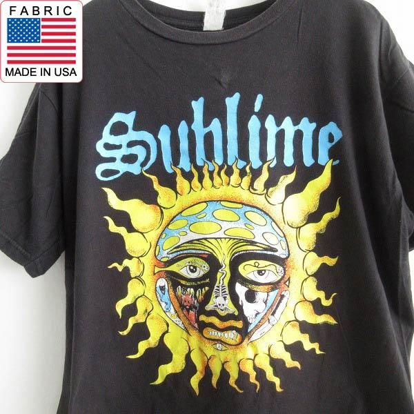 Sublime サブライム 半袖Tシャツ 黒 M ブラック バンドT ロックT 丸胴