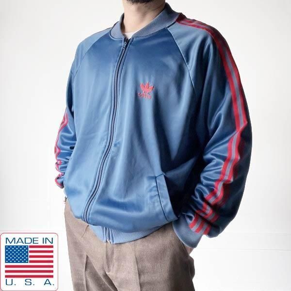 80s USA製 adidas トラックジャケット | ビンテージ - 札幌 ビンテージ